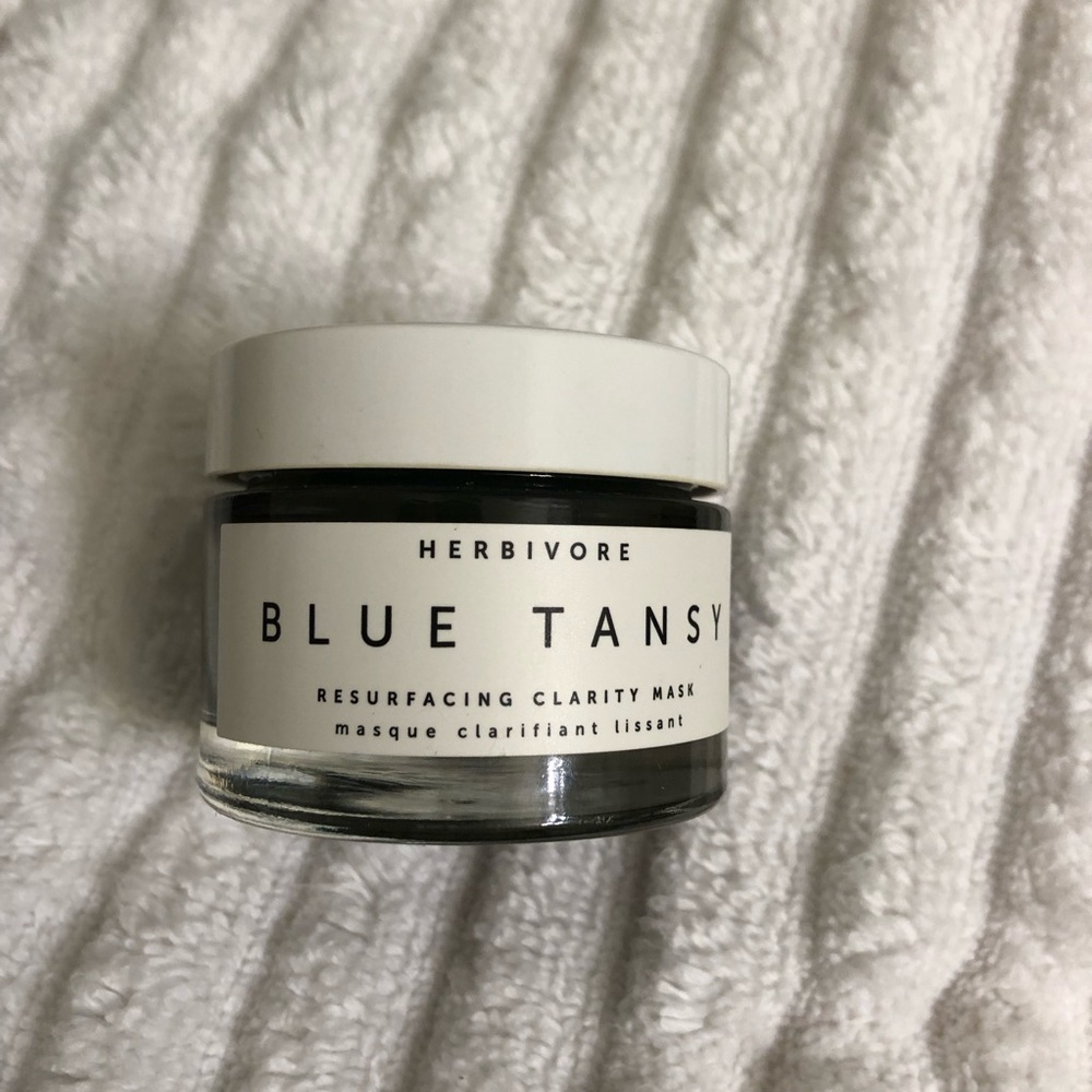 Herbivore Blue Tansy mask